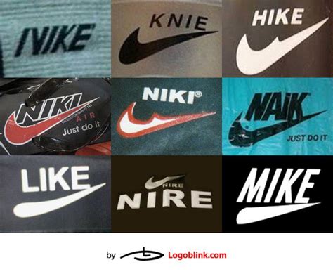 Nike counterfeit logo